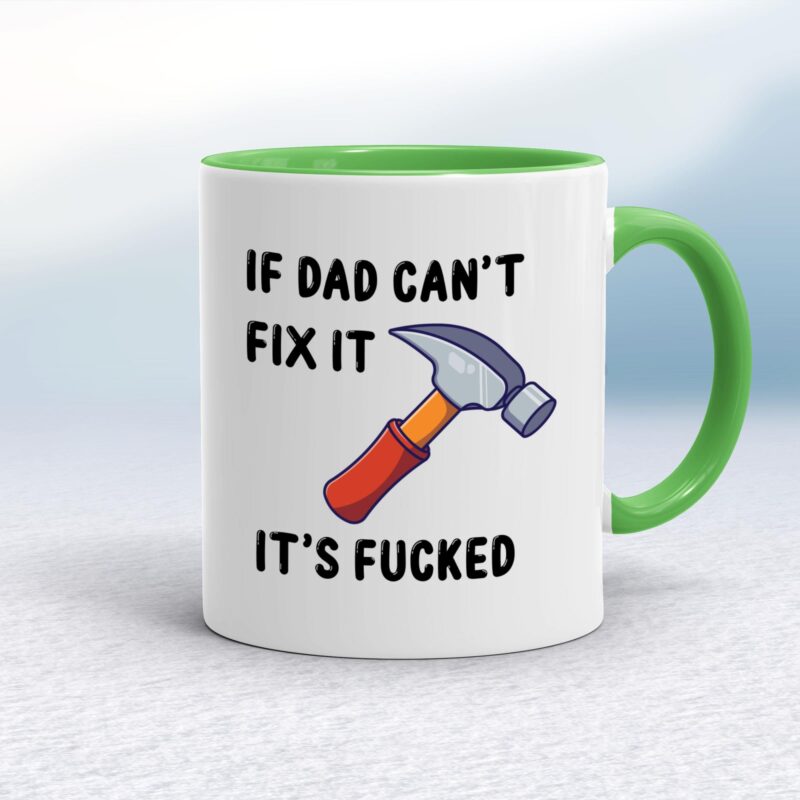 If Dad Can't Fix It - Rude Mugs - Slightly Disturbed - Image 9 of 15
