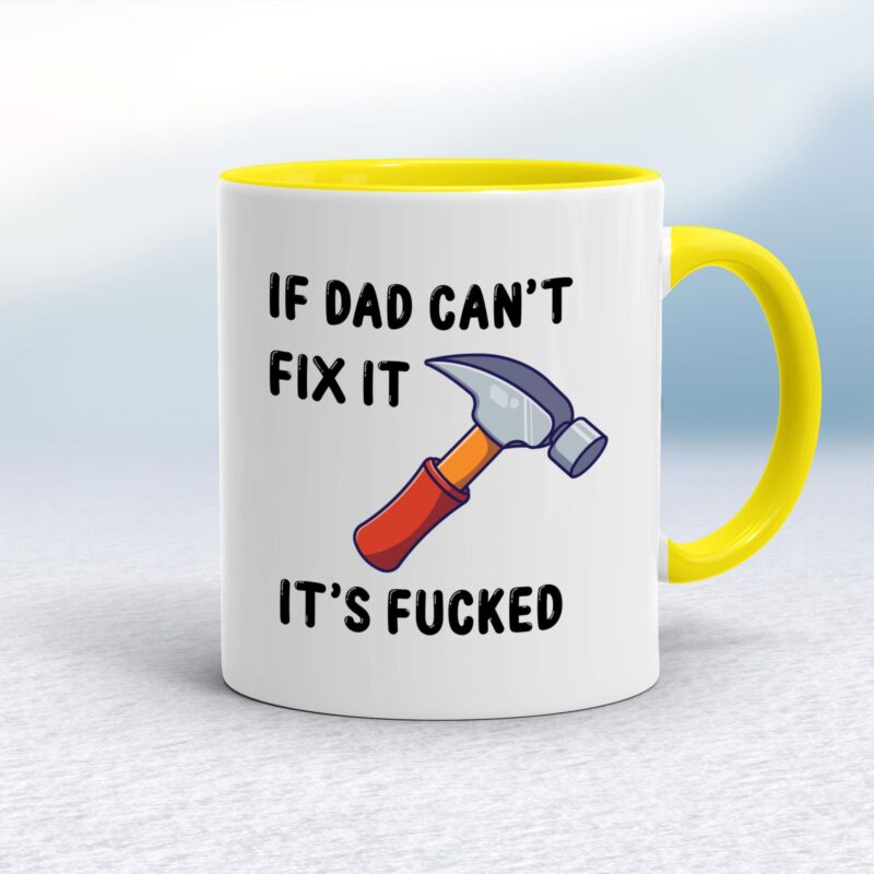 If Dad Can't Fix It - Rude Mugs - Slightly Disturbed - Image 10 of 15