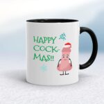 Happy Cock-mas - Rude Mugs - Slightly Disturbed - Image 2 of 10
