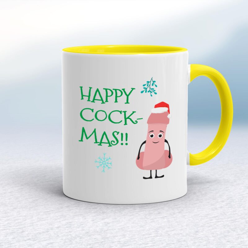Happy Cock-mas - Rude Mugs - Slightly Disturbed - Image 10 of 10