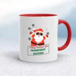 Merry Xmas You Magnificent Bastard - Rude Mugs - Slightly Disturbed - Image 6 of 10