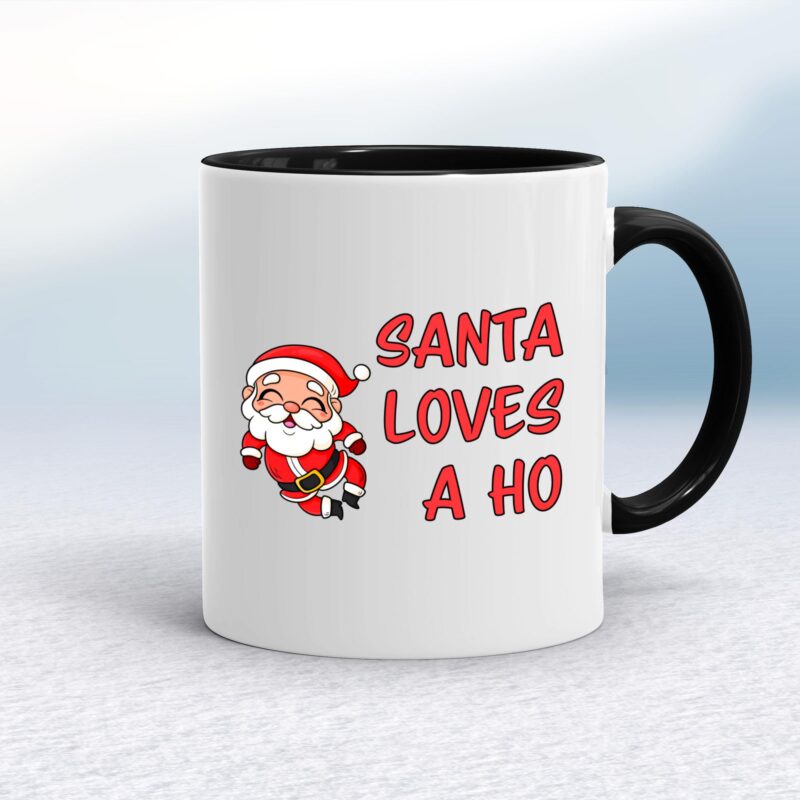Santa Loves A Ho - Rude Mugs - Slightly Disturbed - Image 2 of 10