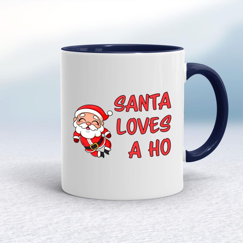 Santa Loves A Ho - Rude Mugs - Slightly Disturbed - Image 4 of 10