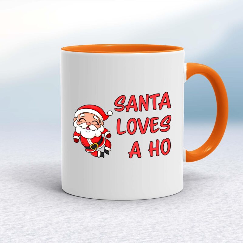 Santa Loves A Ho - Rude Mugs - Slightly Disturbed - Image 7 of 10