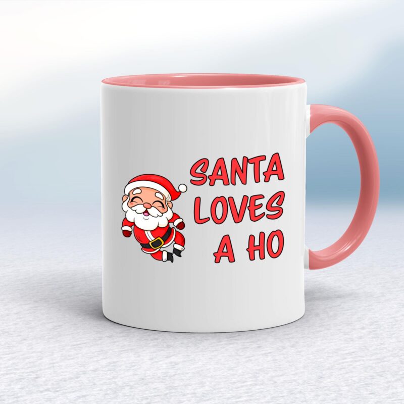 Santa Loves A Ho - Rude Mugs - Slightly Disturbed - Image 5 of 10