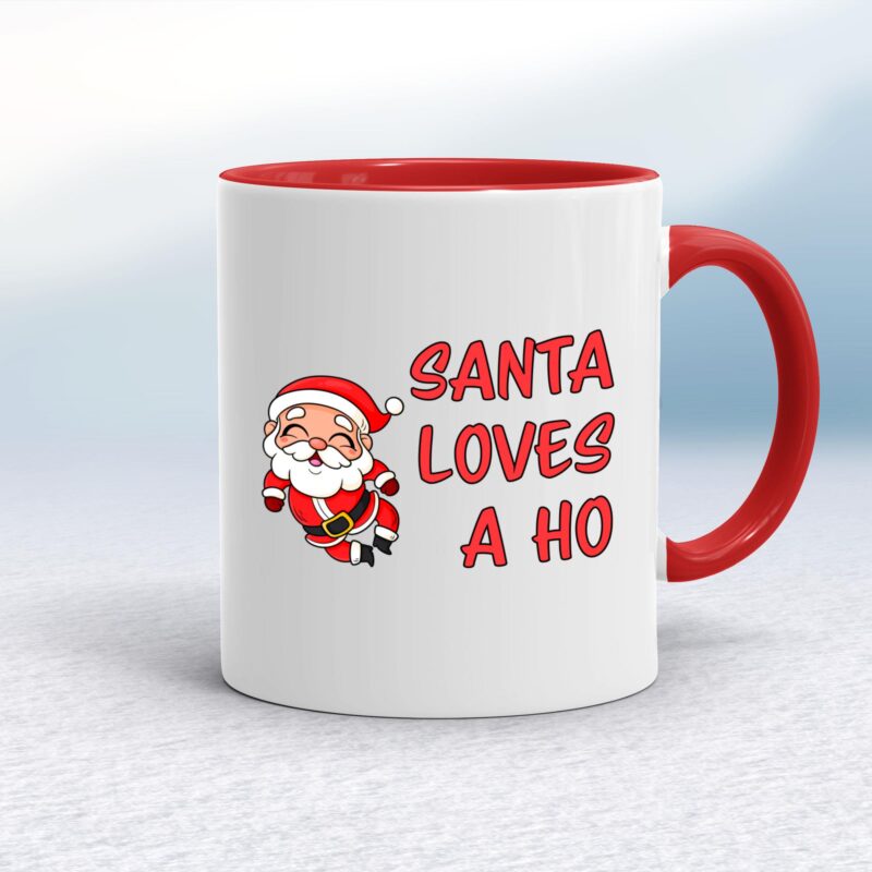 Santa Loves A Ho - Rude Mugs - Slightly Disturbed - Image 6 of 10