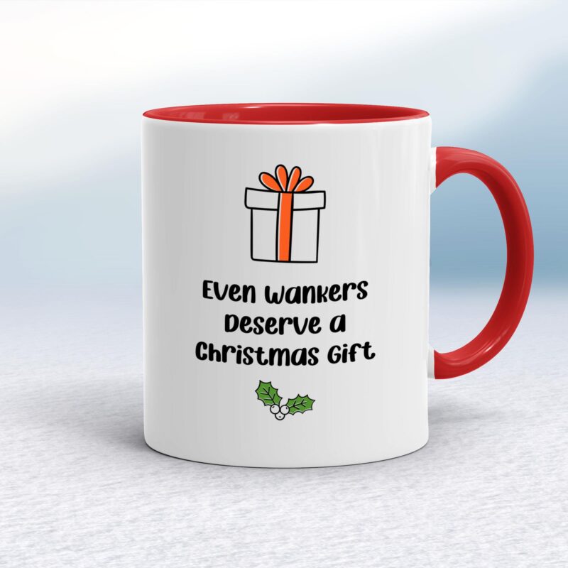 Even Wankers Deserve - Rude Mugs - Slightly Disturbed - Image 6 of 16