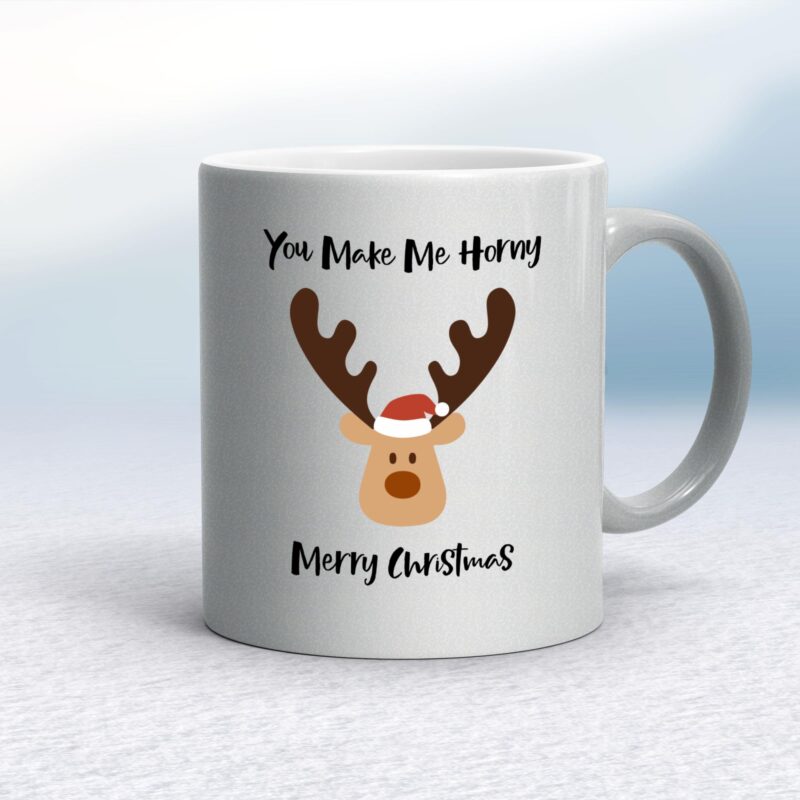 Horny Merry Christmas - Rude Mugs - Slightly Disturbed - Image 11 of 12