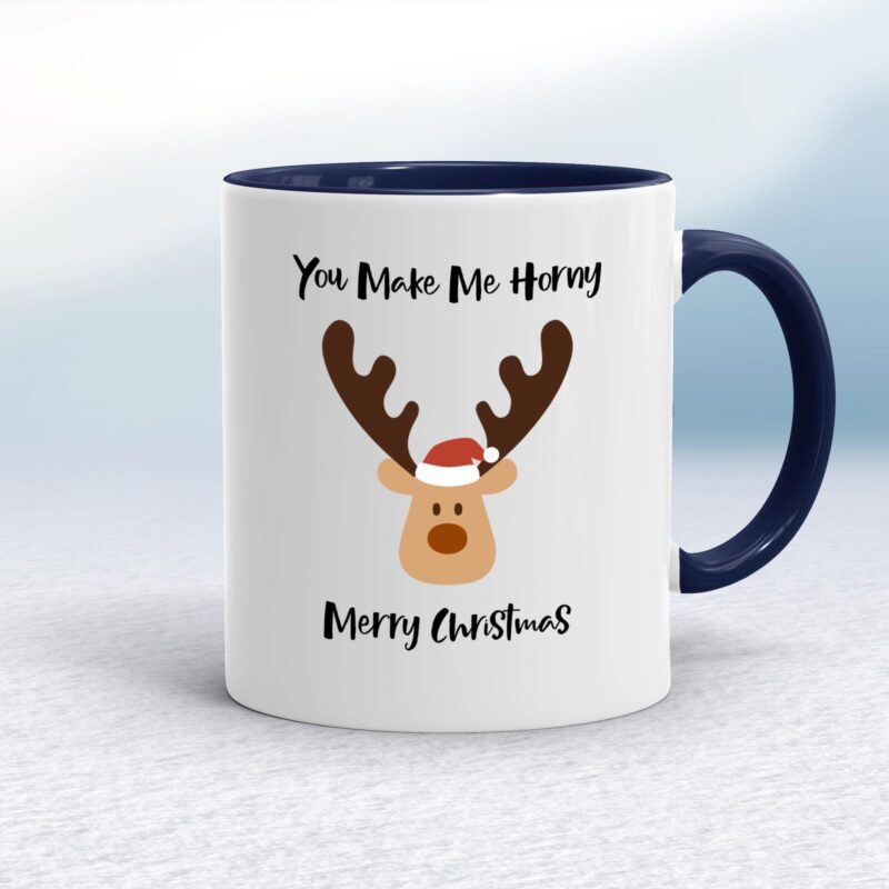 Horny Merry Christmas - Rude Mugs - Slightly Disturbed - Image 4 of 12