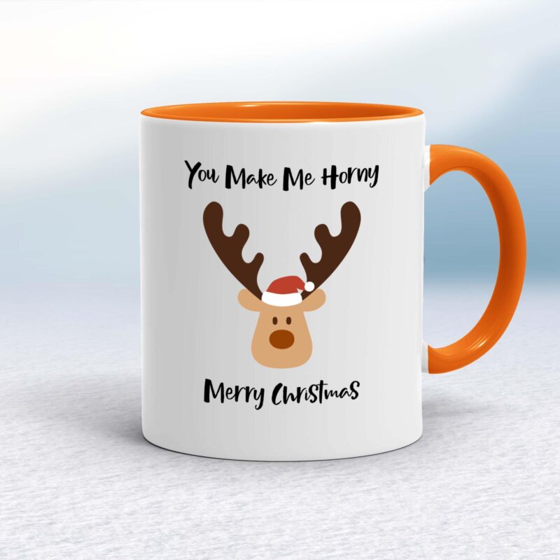 Horny Merry Christmas - Rude Mugs - Slightly Disturbed - Image 7 of 12