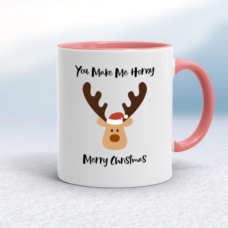Horny Merry Christmas - Rude Mugs - Slightly Disturbed - Image 5 of 12