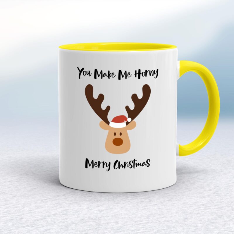 Horny Merry Christmas - Rude Mugs - Slightly Disturbed - Image 10 of 12