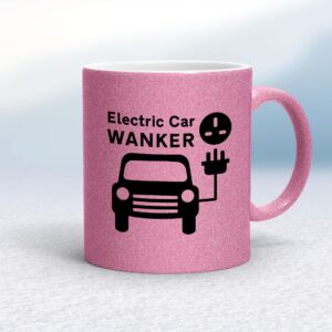 Electric Car Wanker - Rude Mugs - Slightly Disturbed - Image 1 of 16