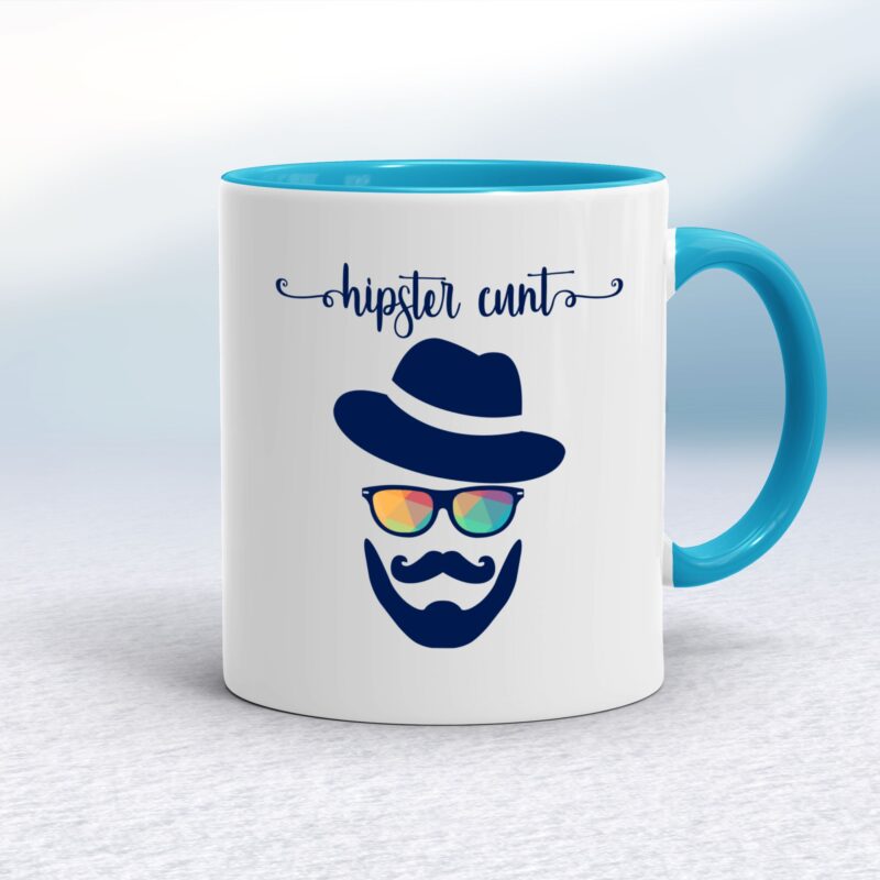Hipster Cunt - Rude Mugs - Slightly Disturbed - Image 4 of 16