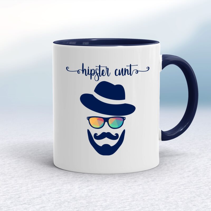 Hipster Cunt - Rude Mugs - Slightly Disturbed - Image 3 of 16