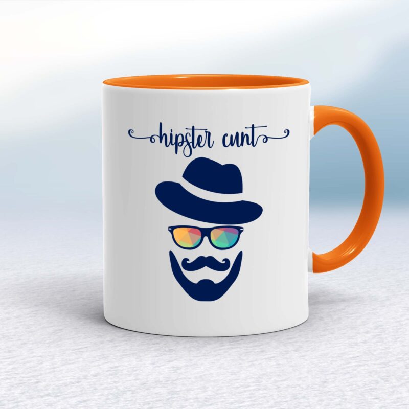 Hipster Cunt - Rude Mugs - Slightly Disturbed - Image 7 of 16