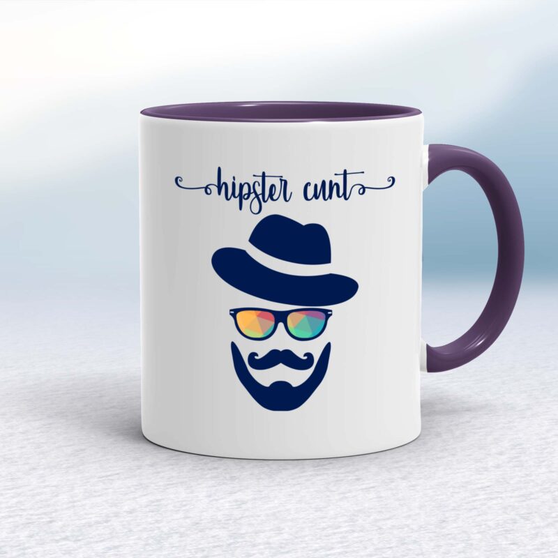 Hipster Cunt - Rude Mugs - Slightly Disturbed - Image 8 of 16