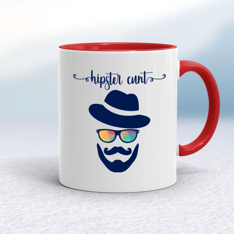 Hipster Cunt - Rude Mugs - Slightly Disturbed - Image 5 of 16