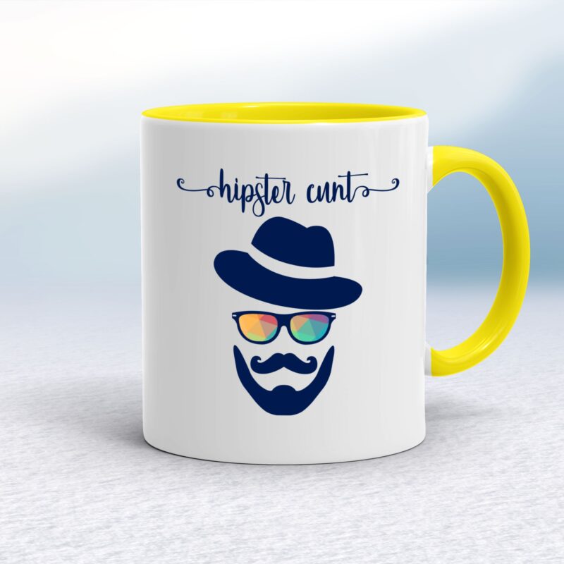 Hipster Cunt - Rude Mugs - Slightly Disturbed - Image 10 of 16