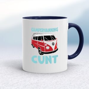 Campervanning Cunt - Rude Mugs - Slightly Disturbed - Image 1 of 16