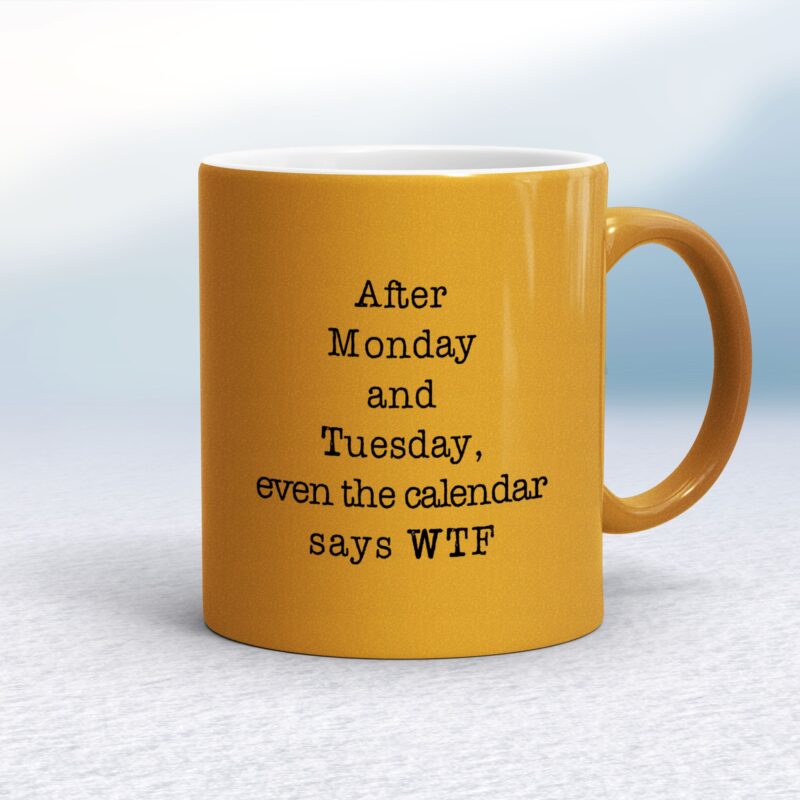 Calendar Says WTF - Rude Mugs - Slightly Disturbed - Image 12 of 16