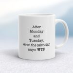 Calendar Says WTF - Rude Mugs - Slightly Disturbed - Image 1 of 16
