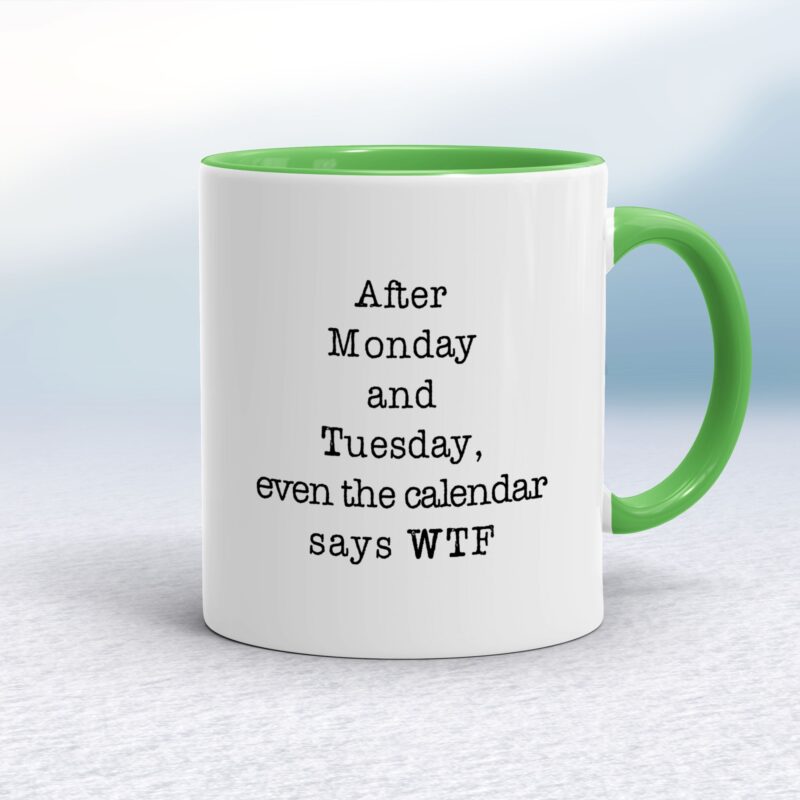 Calendar Says WTF - Rude Mugs - Slightly Disturbed - Image 9 of 16