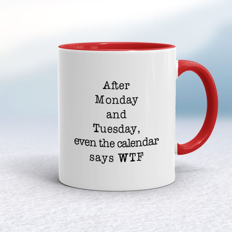 Calendar Says WTF - Rude Mugs - Slightly Disturbed - Image 5 of 16