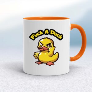 Fuck A Duck - Rude Mugs - Slightly Disturbed - Image 1 of 16