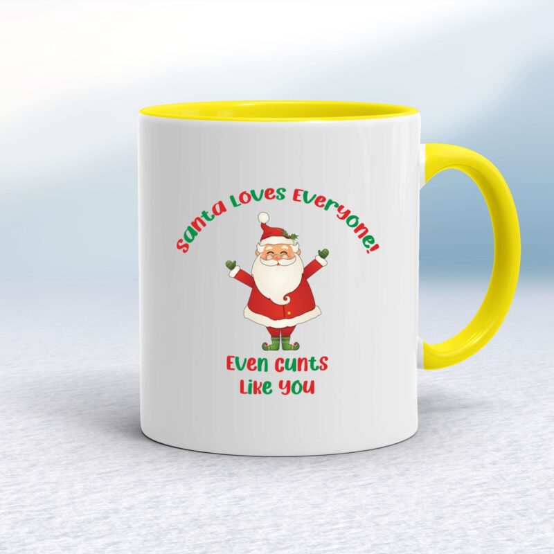 Santa Loves Everyone - Rude Mugs - Slightly Disturbed - Image 10 of 32