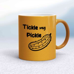 Tickle My Pickle Mug - White - 1