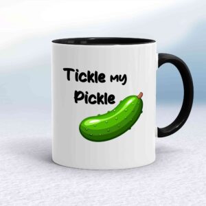 Tickle My Pickle Mug - White - 1