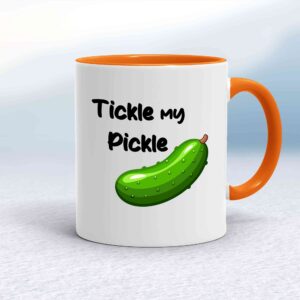 Tickle My Pickle Mug - White - 1