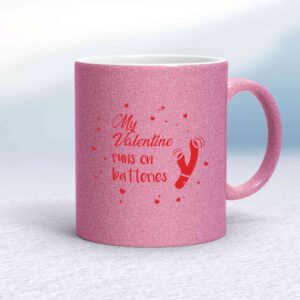 Runs On Batteries Mug - White - 1