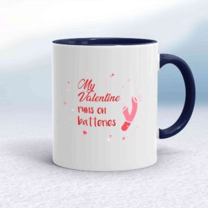 Runs On Batteries Mug - White - 1