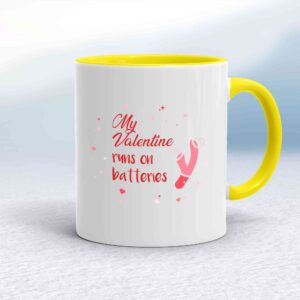 Runs On Batteries Mug - White - 1